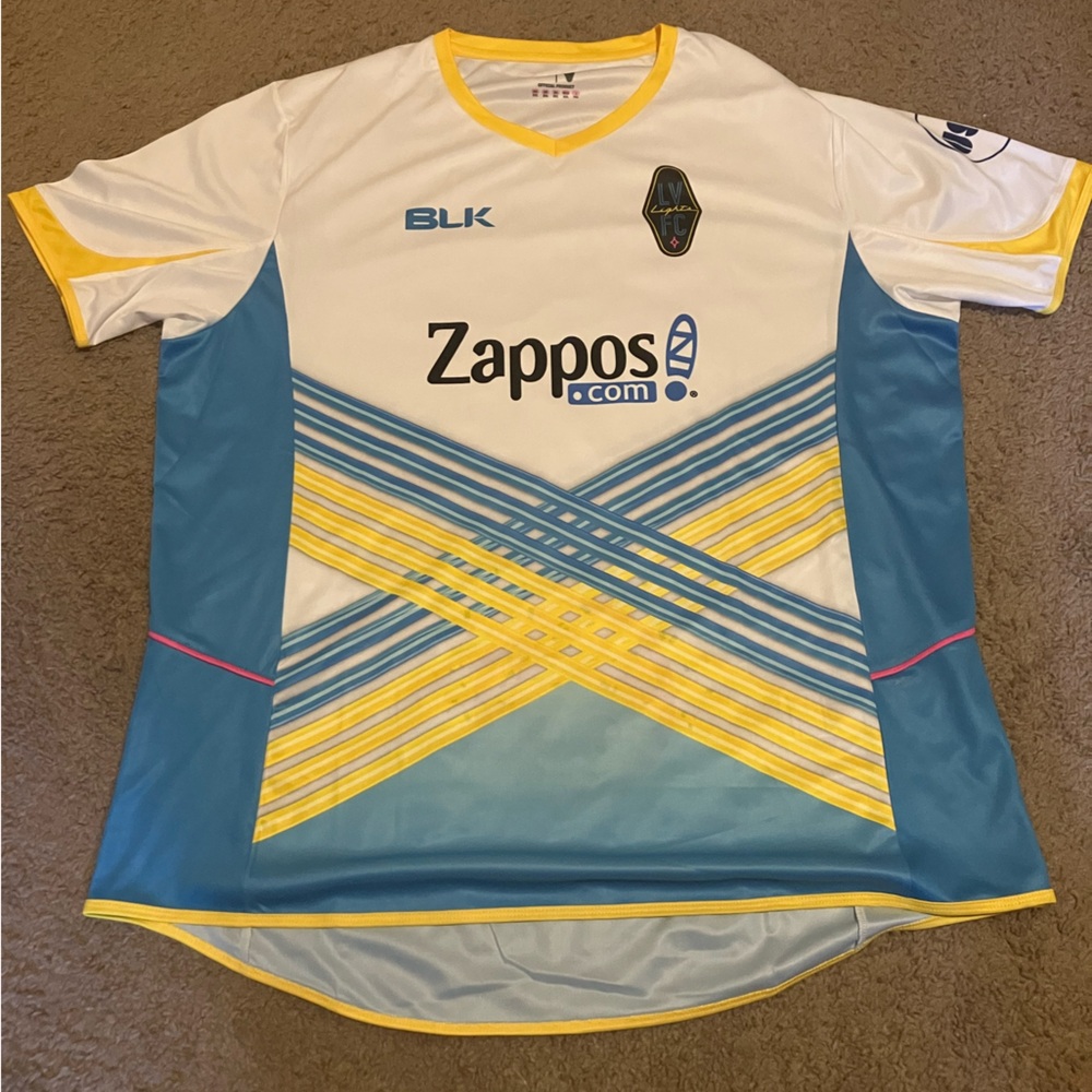 Las Vegas Lights FC Inaugural Season USL BLK Soccer Jersey